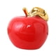 thumbnail image 2 of Figura de manzana, adorno moderno de cerámica, regalo de manzana, estatua de fruta, escultura para Diámetro 115 cm, 2 of 9