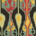thumbnail image 6 of SAFAVIEH Ikat Betty Southwestern Wool Area Rug, Blue/Green, 6' x 6' Square, 6 of 6