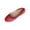 Red, variant on Womens Rhinestone Ballet Flats with Memory Foam, Denim Blue, Casual Evening Work Shoes,Size 9