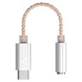 thumbnail image 1 of Adaptadores de cable Adaptador de sonido 3,5 mm / Reducción de ruido TPE / / a auriculares para Note S10 S9 Auriculares con cable - Cobre Concha Plateada Cobre Concha Plateada Magideal Adaptadores de cable, 1 of 6