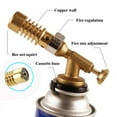 thumbnail image 2 of Flame Butane Micro Torch Refillable Gas Cigar Lighter Ignition Blow Torch For Outdoor Barbecue Soldering Torch for Outdoor Camping BBQ, 2 of 4