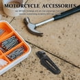thumbnail image 4 of unbranded 1Jgo Pedales Traseros Plegables Para De Motocicleta Durable Color Negro Antideslizante, 4 of 8