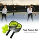 thumbnail image 4 of 2 raquetas de palas de pepinillo + raqueta deportiva ligera de 4 bolas (verde) Ndcxsfigh Nuevos Originales, 4 of 8