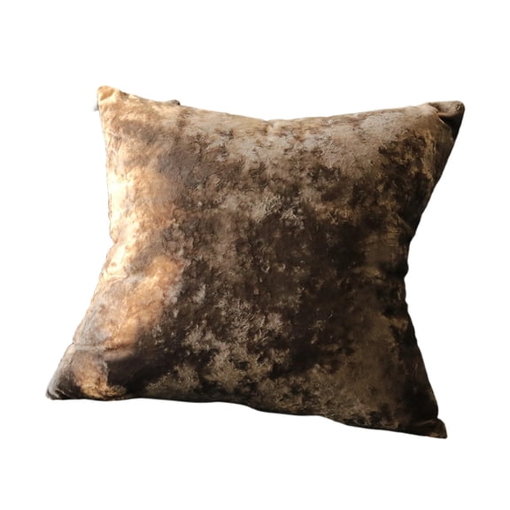 Luoshdecor Velvet Throw Pillow Cover 18x18 in,Soft Crystal Velvet Cushion Cover for Couch Bed Living Room