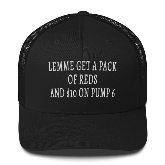 Lemme Get Trucker Cap (Black)