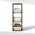 thumbnail image 4 of Furinno CUBIC 3-Cube Closet Organizer Open Shelf Extra Thick Frame Amber Pine, 4 of 6