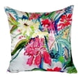 thumbnail image 3 of Betsy Drake Multi Florals No Cord Throw Pillow, 3 of 3