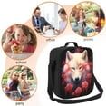 thumbnail image 5 of Insulated Lunch Bag, Reusable Portable Lunch Box With Shoulder Strap, Wolf Lunch Bag, Funny Cute Bento Lunchbox Cooler Thermal Meal Tote Kit, 5 of 6