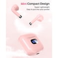 thumbnail image 3 of Auriculares inalámbricos KTGEE T08 Bluetooth 5.3 40 horas de reproducción rosa, 3 of 7