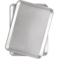 thumbnail image 1 of Fat Daddio's Natural Aluminum Quarter Sheet Pan, 2-Pack, 1 of 8