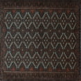 thumbnail image 1 of Ahgly Company Indoor Square Persian Light Blue Traditional Area Rugs, 6' Square, 1 of 4