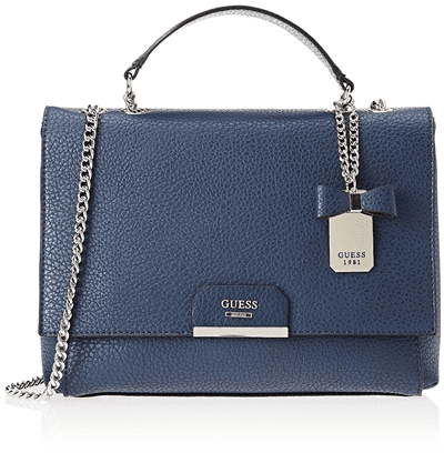 guess navy bag