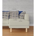 thumbnail image 4 of Flowers of Strength Indoor/Outdoor Pillow in Brown Blue 20x20, 4 of 9