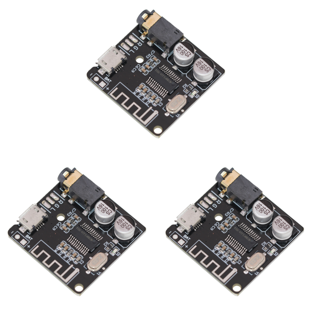 WDOplteas Amplificador Audio estéreo compatible con módulo música estéreo inalámbrico 3 7-5V