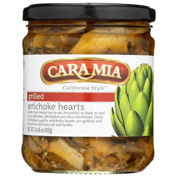 Caramia Artichoke Hearts Grilled, 14.45 Oz