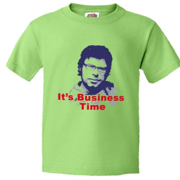PleaseMeTeesâ„¢ Youth Its Business Time Flight The Conchords Murray HQ Tee