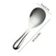 thumbnail image 3 of Cuchara de arroz de acero inoxidable | Espátula antiadherente de doble cara | Herramienta de cocina ligera de 20 cm para saltear, servir y mezclar | Mango ergonómico con asa para colgar y guardar, 3 of 6