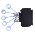 thumbnail image 3 of Ejercitador de dedo de silicona que promueve la circulación de la mano flexibilidad elástico Universal ensanchador de dedo entrenador de agarre de dedo negro, 3 of 14
