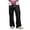 Black, variant on Sorvello Men's Casual Cargo Pants Workout Joggers Drawstring Chino Cargo Sweatpants Hiking Outdoor Twill Sport Long Pants White XXL