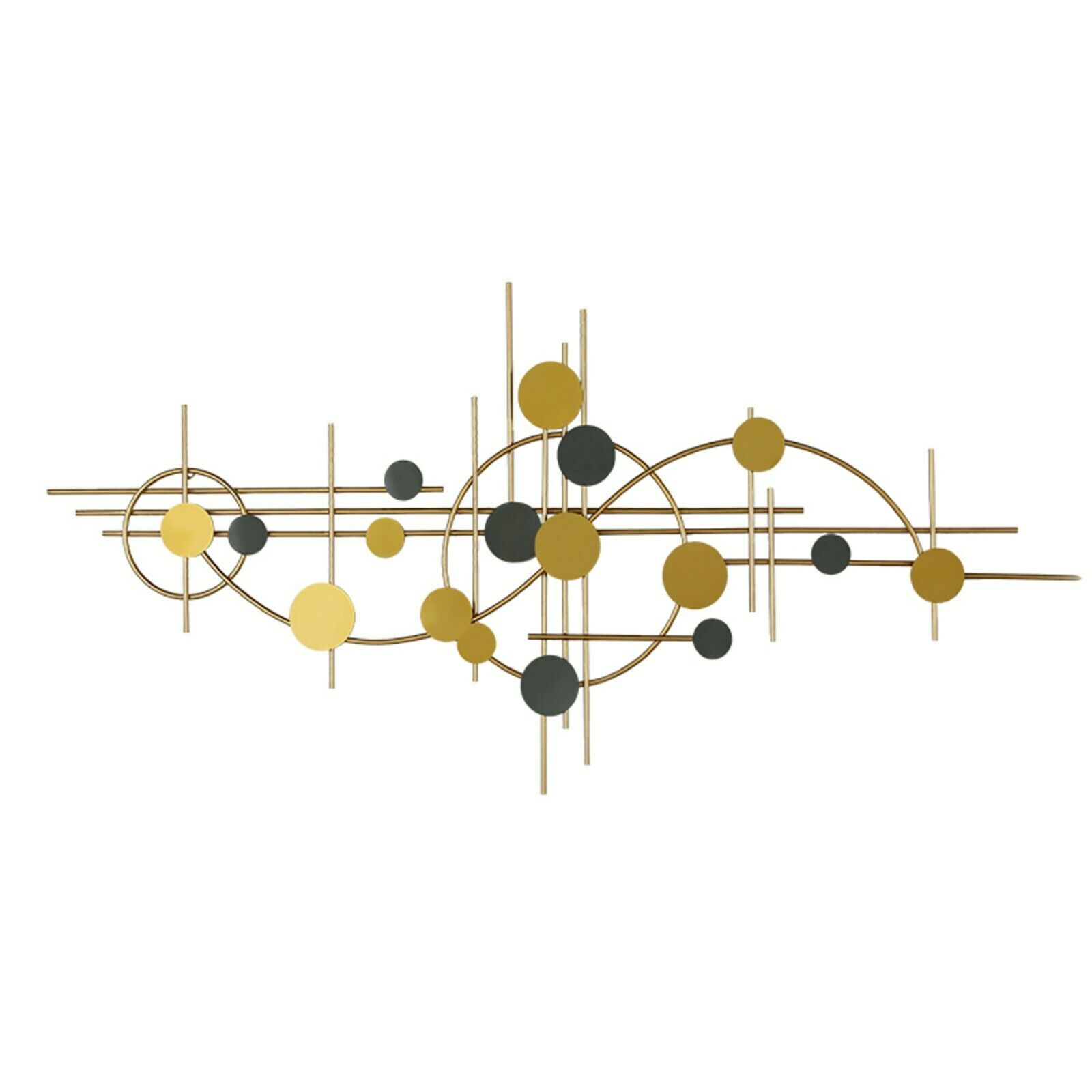 Nordic Iron Home Decoration Metal Circle Hotel Lobby Clubhouse Wall Hanging Walmart Com Walmart Com