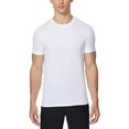 thumbnail image 4 of 32 DEGREES Cool Hommes Lot de 2 T-Shirt à Manches Courtes Col Ras du Cou, Blanc/blanc-Petit, 4 of 10