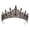 C-Light Black, variant on for Women - Elegant Rhinestone Wedding for Bride, Quinceanera & Prom | Silver Headpiece for Birthday, Pageant & Special Occasions | Sparkling Jeweled Hair Accessories