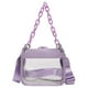 thumbnail image 1 of Bolso transparente para mujer, bolso transparente, bolso de concierto, bolso transparente aprobado para estadios, bolso bandolera, bolso tipo hobo, regalo, 1 of 7