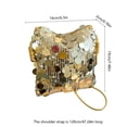 thumbnail image 3 of YiJuHui Sequined Crossbody Bag for Women, Glitter Evening Clutch Purse with Chain Strap, Sparkly Shoulder Bag for Party, Wedding, Prom, Night Out, Festive Accessory, 3 of 6