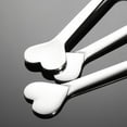 thumbnail image 4 of Heart Picking Fork Stainless Steel 4-tine Fruit Tableware Heart Shape Cake Candy Party Tableware Short Toothpicks Cutlery Accessories, 4 of 9