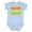 AE-Light Blue, variant on Inktastic Half Birthday 1/2 Boy Alligator Boys Baby Bodysuit