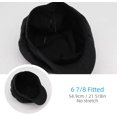thumbnail image 4 of Women's Faux Linen Newsboy Cap with Drawstring, Lightweight Ventage Casual Baker Boy Hat, 4 of 7