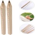 thumbnail image 1 of Fufafayo Wooden Ballpoint Pens.0mm Ink Multipurpose Stationery, Handmade Writing Pens with Ruler Function for Study Supplies Journaling Office, 1 of 8
