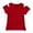 Red, variant on JoyHoop 1-6years Baby Girls Summer T-Shirt Cotton Flying Sleeves T-Shirt for Girls Summer Solid Tee Tops