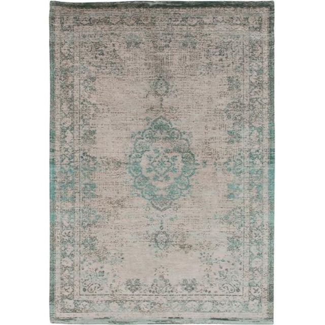 2 ft. 7 in. x 4 ft. 11 in. Fading World Medallion 8259 Jade Oyster Area Rug