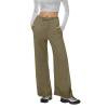thumbnail image 3 of Posijego Sweatpants for Women Drawstring Solid Color Lightweight High Waist Wide Leg Sweatpants with Pockets, 3 of 4