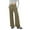 Khaki, variant on CHGBMOK Women Casual Pants with Pockets Solid High Waisted Drawstring Sweatpants Cozy Lounge Straight Leg Loose Jogger Pants