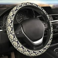 thumbnail image 5 of Gukieu Game Controller Print Elastic Steering Wheel Cover, Anti-slip and Sweat-proof Car Steering Wheel Protector Cover for Cars, Vans, Trucks Car Accessories, 5 of 6