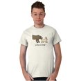 thumbnail image 2 of Dogs Short Sleeve T-Shirt Tees Tshirts Life is Crap Butt Sniff Funny Shirt Cute Sarcastic Gift Id, 2 of 2