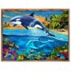 thumbnail image 5 of Cuadros Decorativos 5D bricolaje diamante pintura delfín cruz puntada bordado pedrería mosaico DQrwqpou Nuevos Originales, 5 of 8