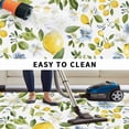 thumbnail image 5 of Summer Lemon Outdoor Rug for Patio/Deck/Porch, Non-Slip Large Area Rug 6 x 9 Ft, Yellow Fruits Spring Floral Botanical Indoor Outdoor Rugs Washable Area Rugs, Reversible Camping Rug Carpet Runner, 5 of 8