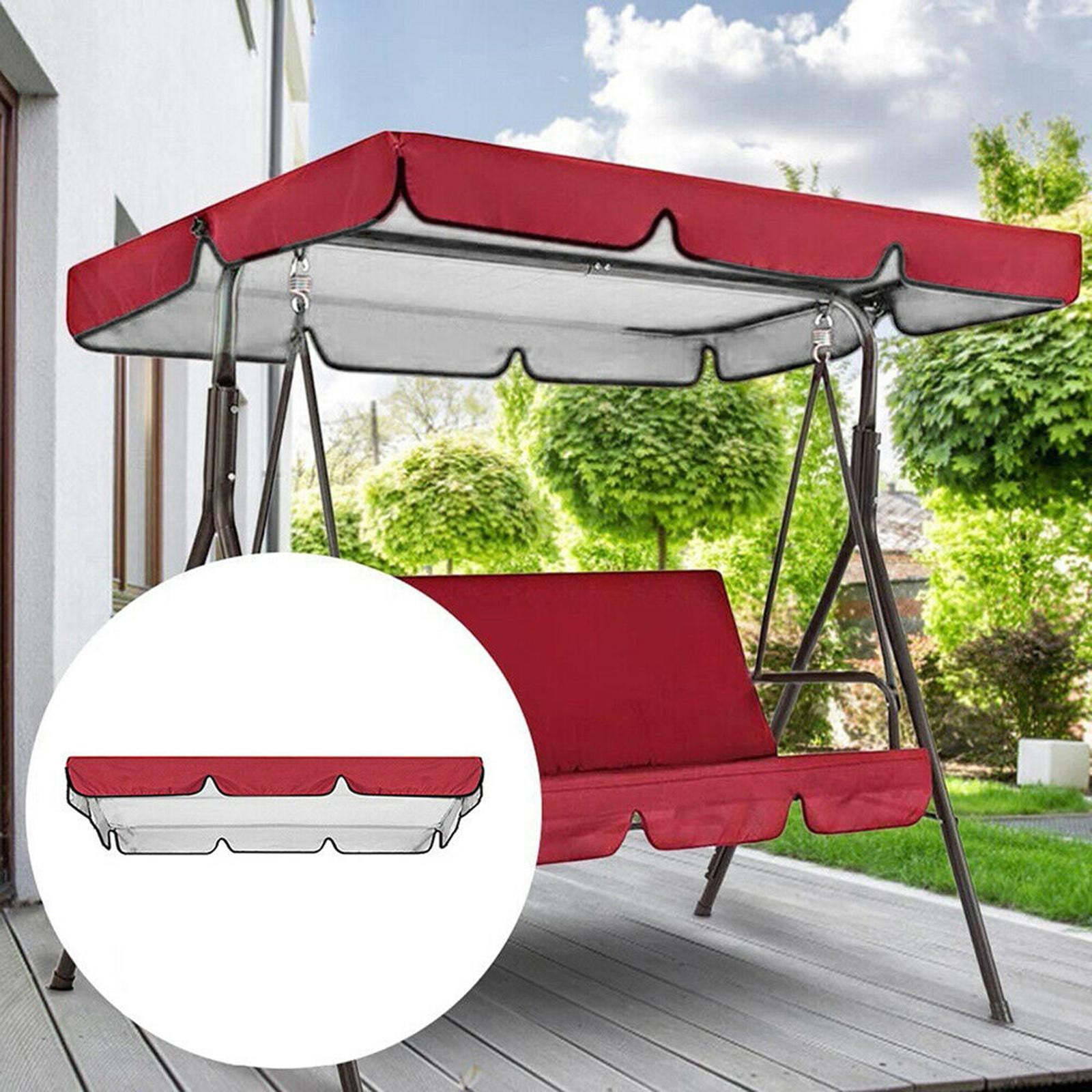 Patio Swing Cover Waterproof Patio Swing Top Cover for Person - Main Image
