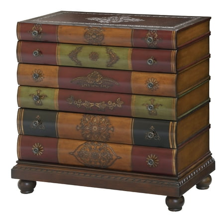 Stacked Books 6 Drawer Chest - Walmart.com