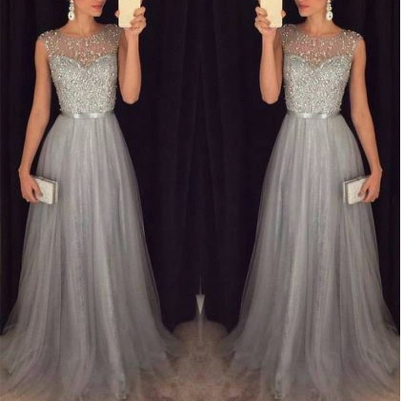 Top Women's Dress Chiffon Sleeveless 