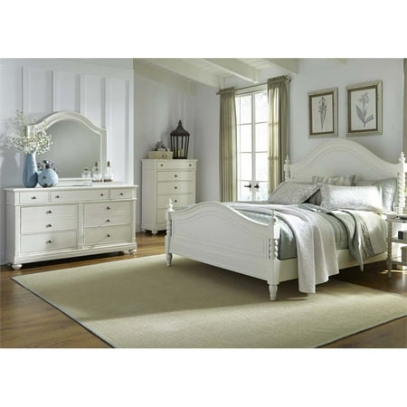 Liberty Furniture Harbor View Ii 4 Piece Queen Poster Bedroom Set