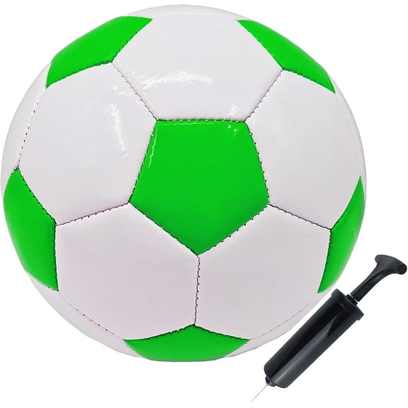 Soccer Ball Size 2 Small Pump with Indoor and Outdoor Practice Couch School for Boys Girls 3 Old