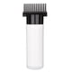 thumbnail image 1 of Flacon Applicateur D'huile Capillaire Rechargeable Applicateur Couleur Peigne 180ml (noir), 1 of 7