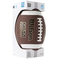 thumbnail image 6 of Wilson NCAA Reaction Recreational Football - Brown, Official Size (Ages 14 and up), 6 of 7