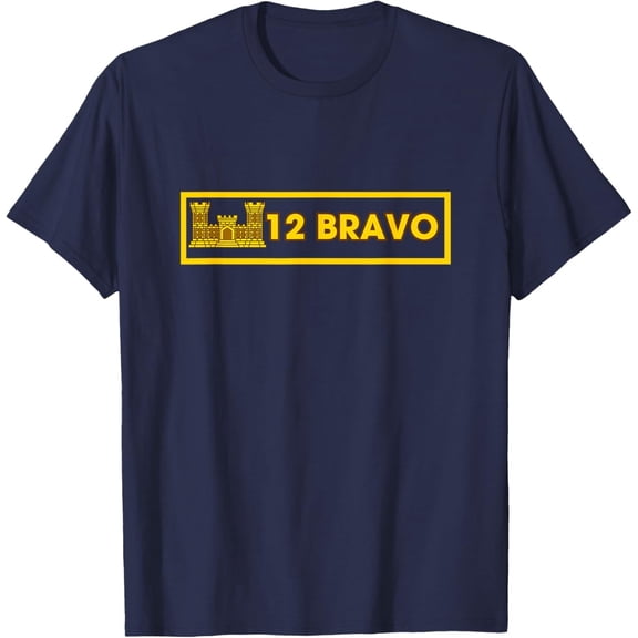 Velto 12 Bravo Combat Engineer MOS T-Shirt All Size S-5XL