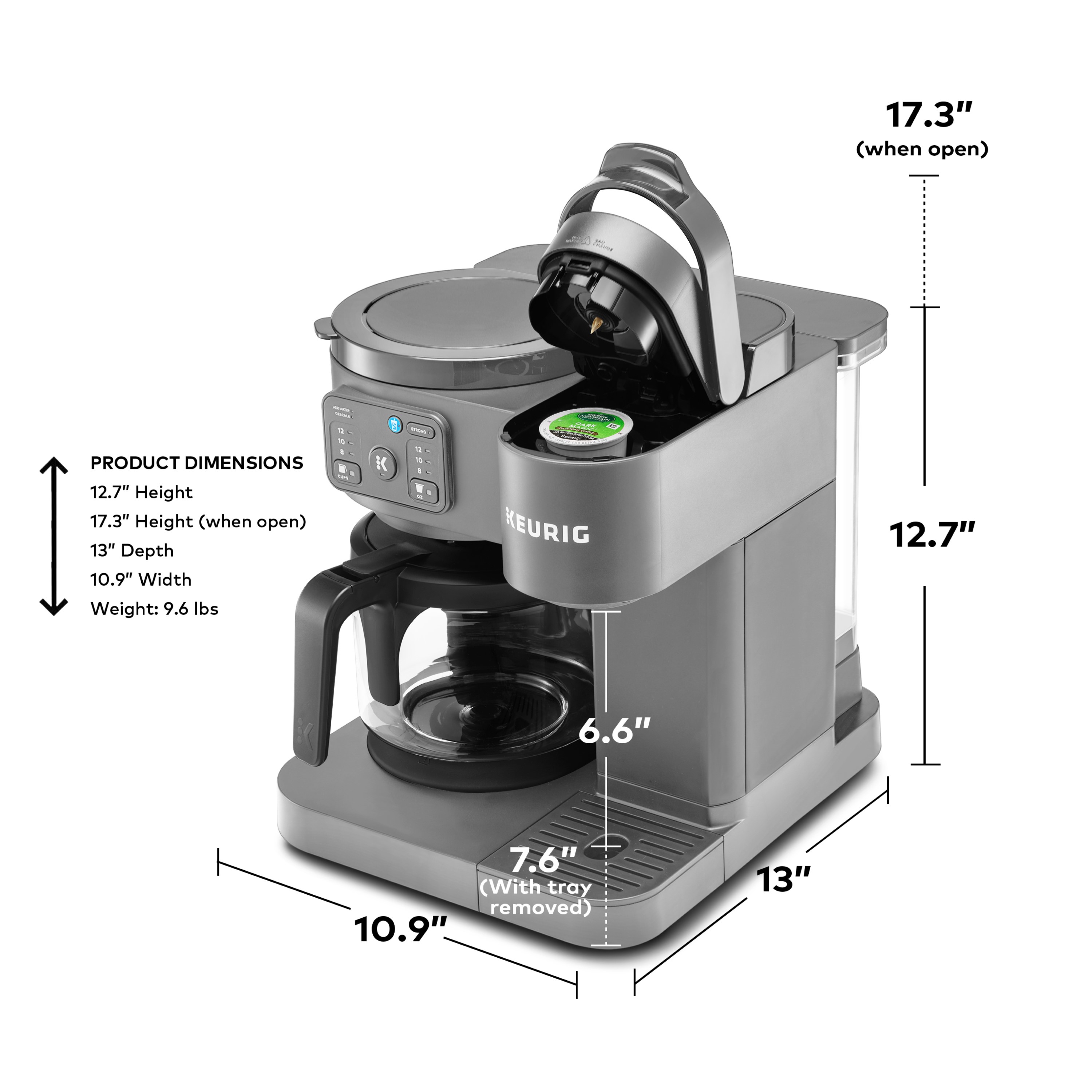 Keurig K-Duo Essentials Coffee Maker with Carafe photo 6
