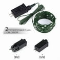 thumbnail image 4 of 50M 100M 24V LED Christmas lights Green Wire Leather Fairy Lights String Waterproof Outdoor Garden Party Wedding Garland Decor, 4 of 9